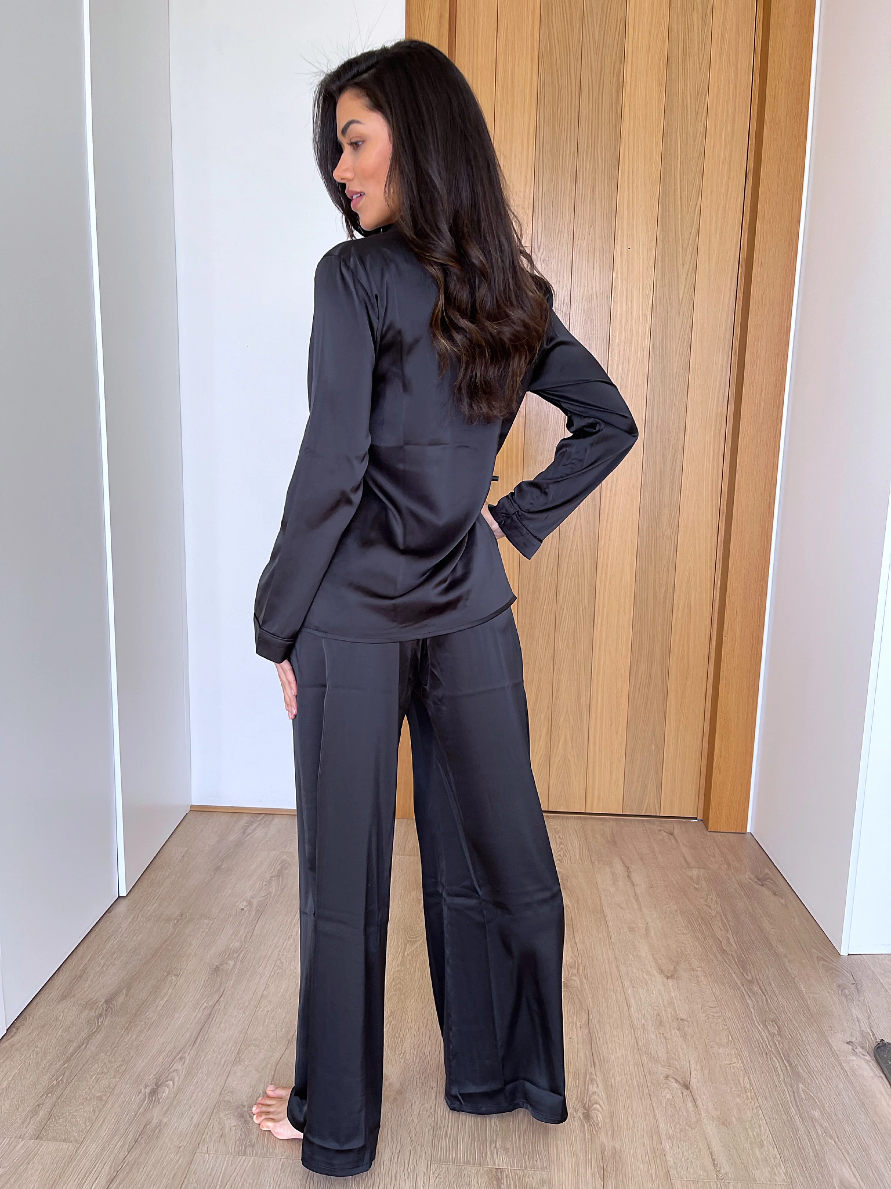 Krystelle and Sierra (Pyjama) set - Jet Black - Image 3